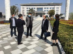 湖州市民政局副局长沈建军来优德88调研生态葬